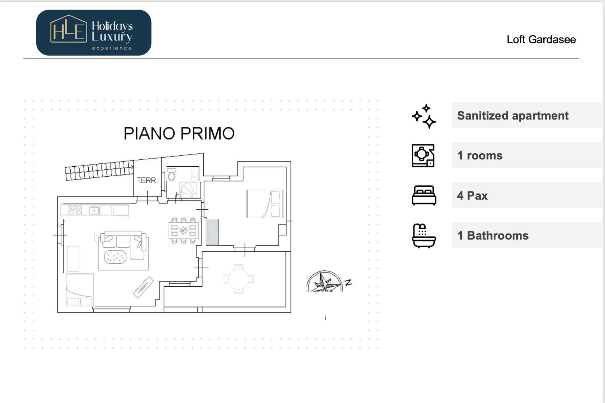 Loft Gardasee Lonato Eksteriør bilde